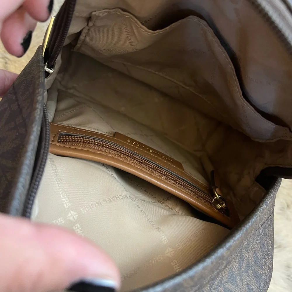 Michael Kors Brown Mini Backpack - Picture 4 of 5